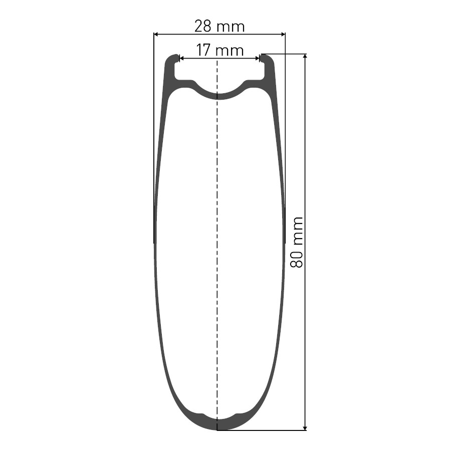 DT Swiss ARC 1100 DICUT 80 Wheelset - 28 DT Swiss ARC 1100 DICUT 80 Wheelset - 28