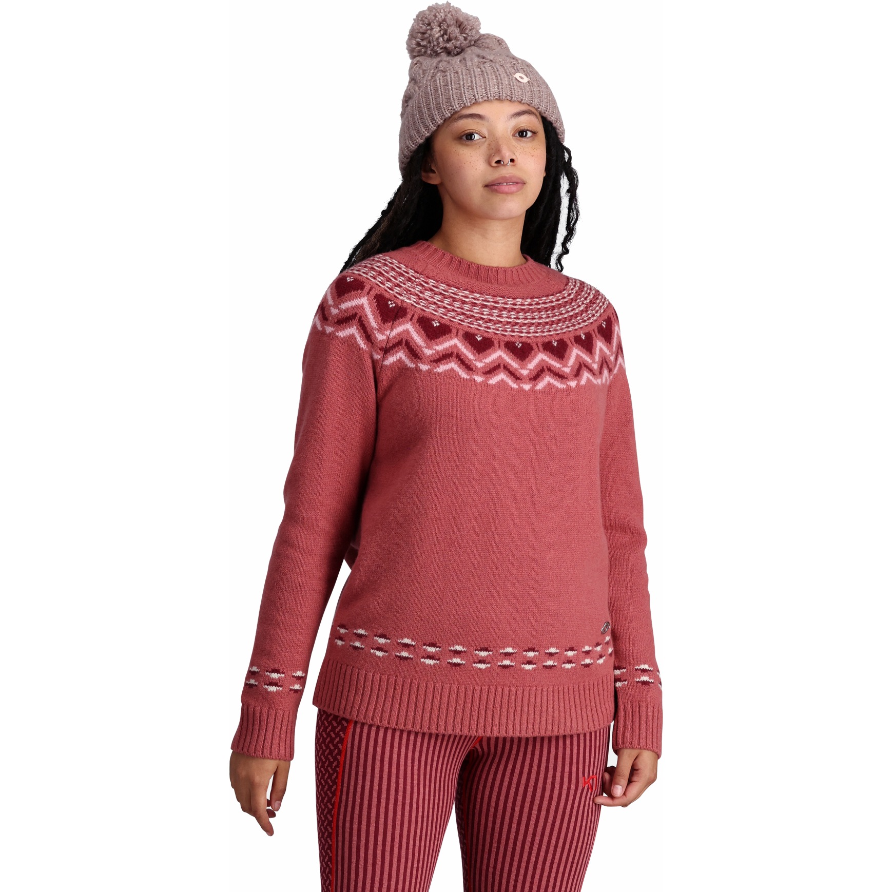 Produktbild von Kari Traa Sundve Knit Damen Pullover - cedar