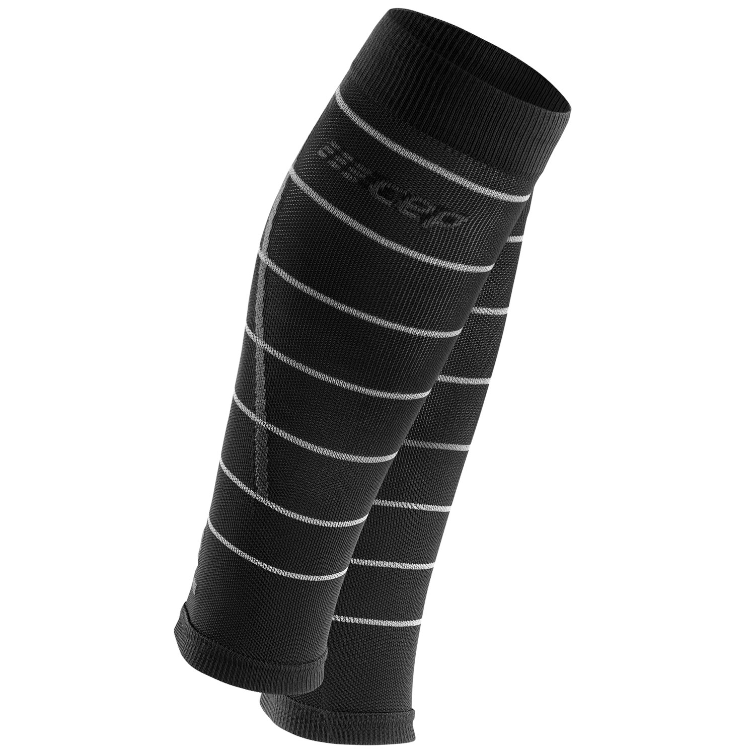 Picture of CEP Reflective Compression Calf Sleeves Women - black