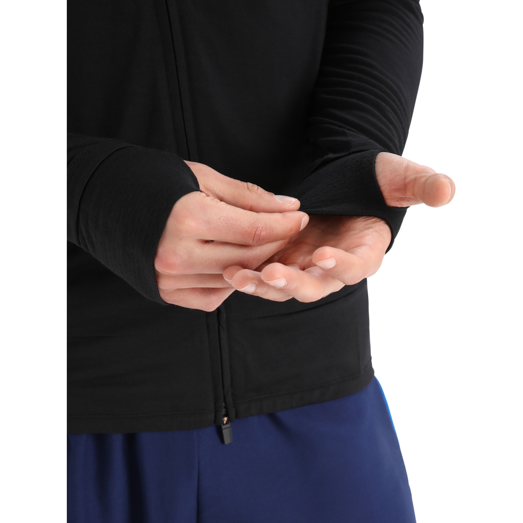 Icebreaker ZoneKnit™ Long Sleeve Zip Jacket Men - Black