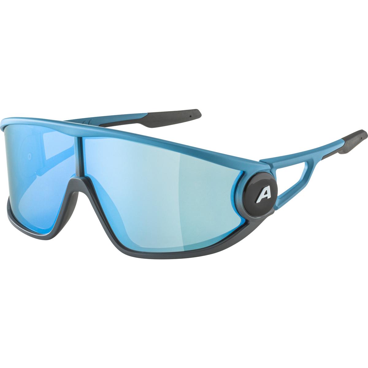 Produktbild von Alpina Legend Brille - smoke-blue matt / mirror blue