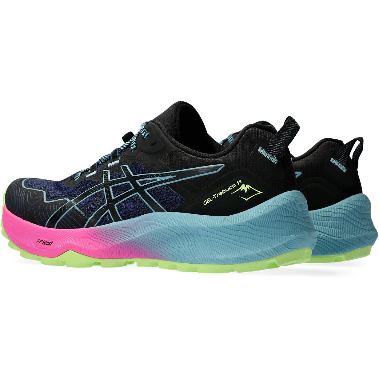 asics GEL-Trabuco 11 Trailrunning Shoes Women - black/gris blue