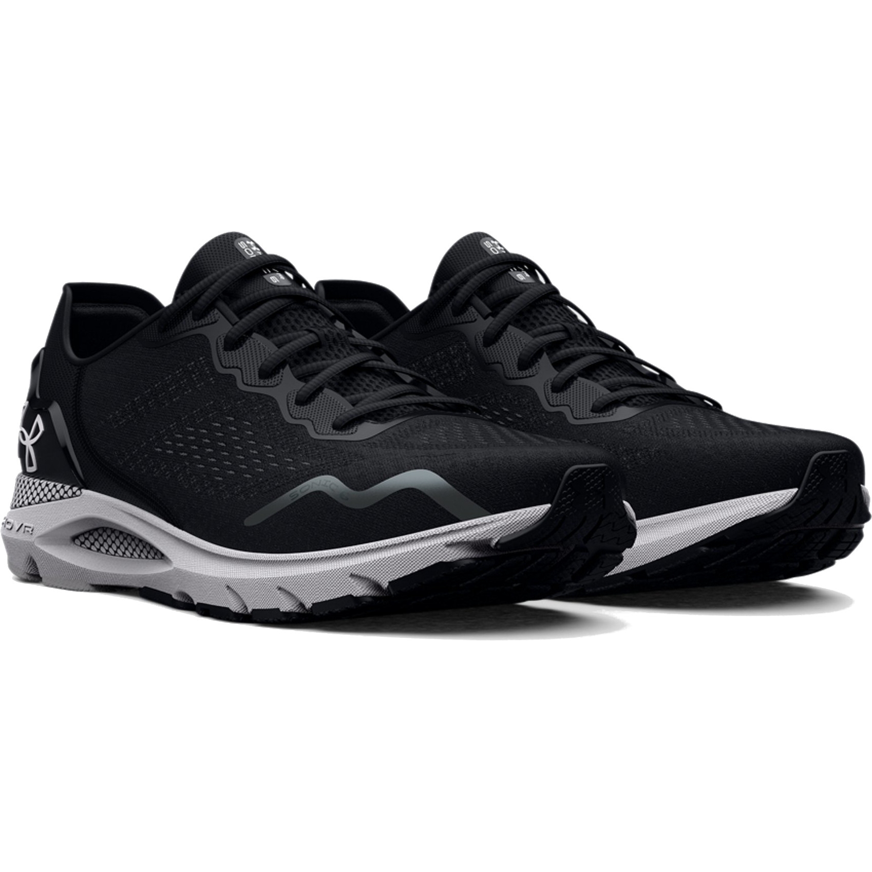 Under Armour UA HOVR Sonic 6 Running Shoes Men Black Black White BIKE24