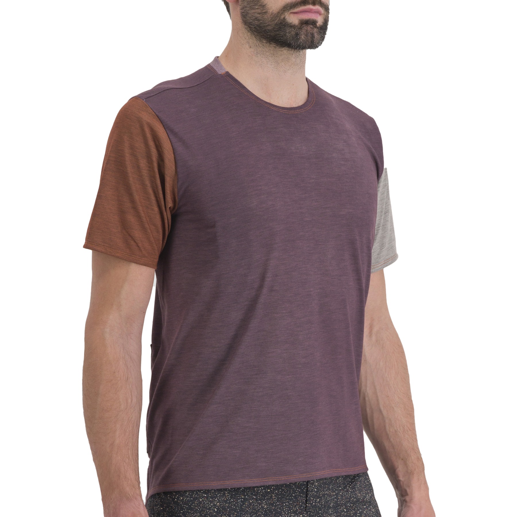Picture of Sportful Sky Rider Giara Tee - 623 Huckleberry