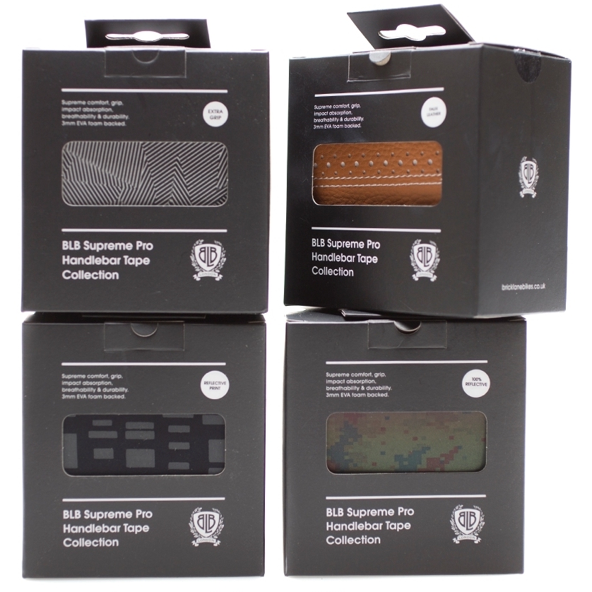 BLB Supreme Pro Faux Leather Handlebar Tape black/black