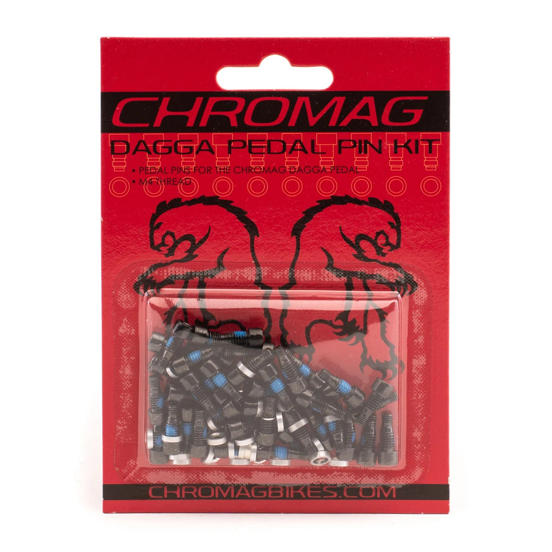 Productfoto van CHROMAG Pin Kit for Dagga Pedals - 40 Pieces - black