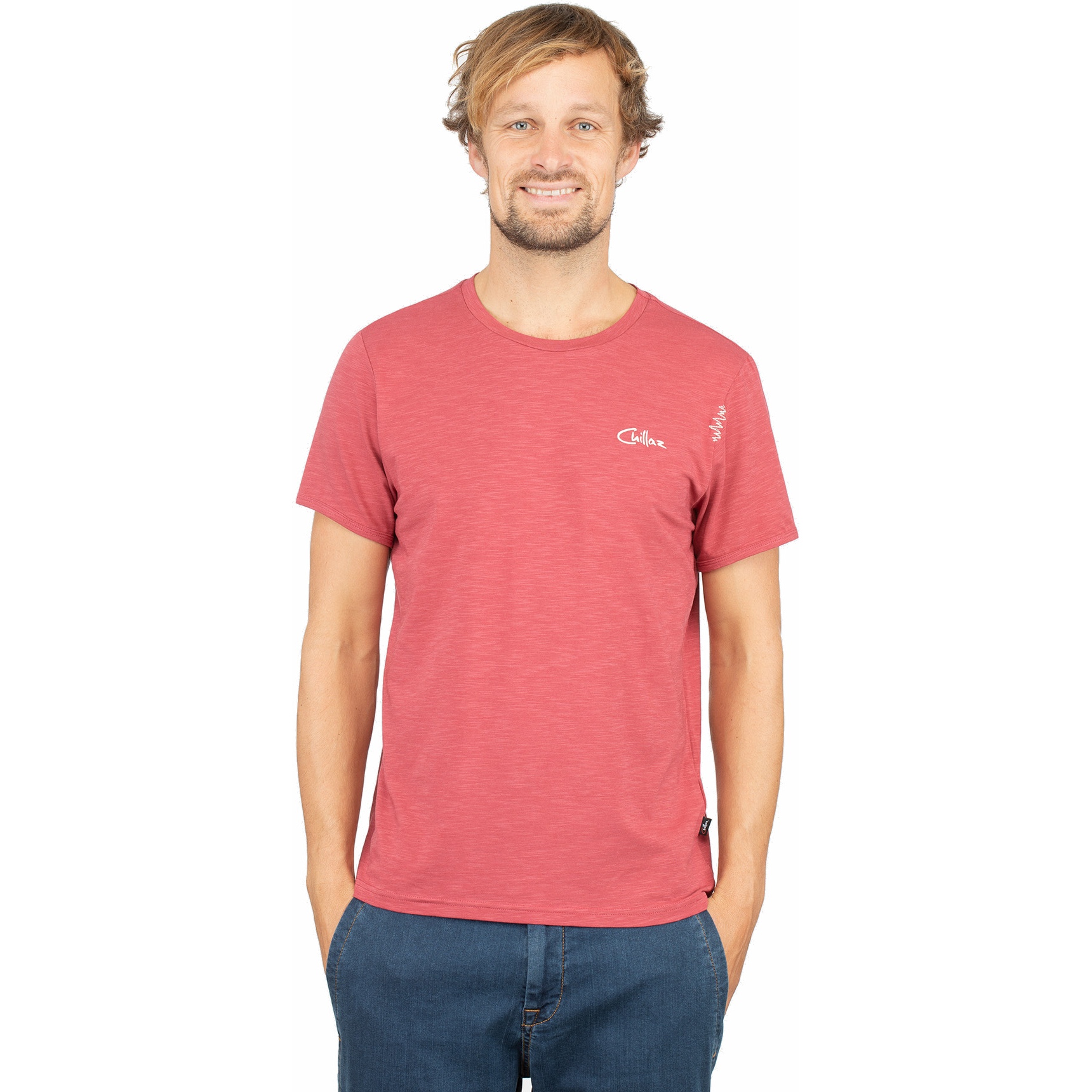 Produktbild von Chillaz Mountain Logo T-Shirt Herren - rot
