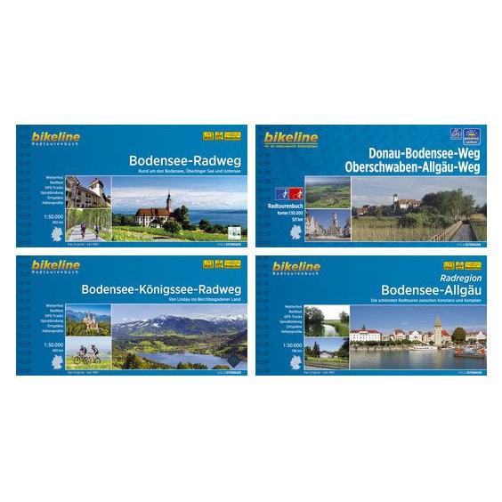 Produktbild von Bikeline Radtourenbücher - Bodensee