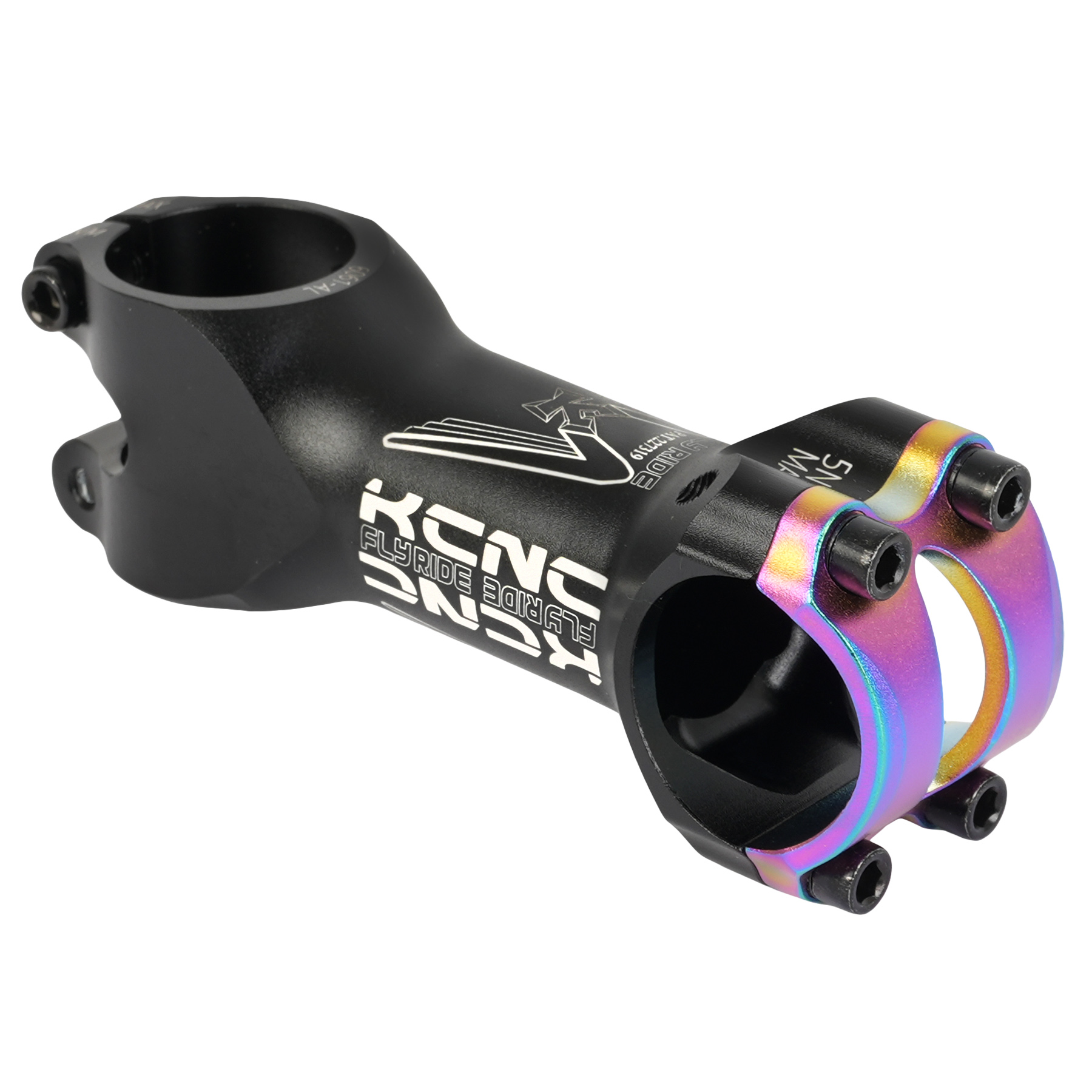 KCNC Fly Ride C 31.8 Stem - black / oilslick | BIKE24