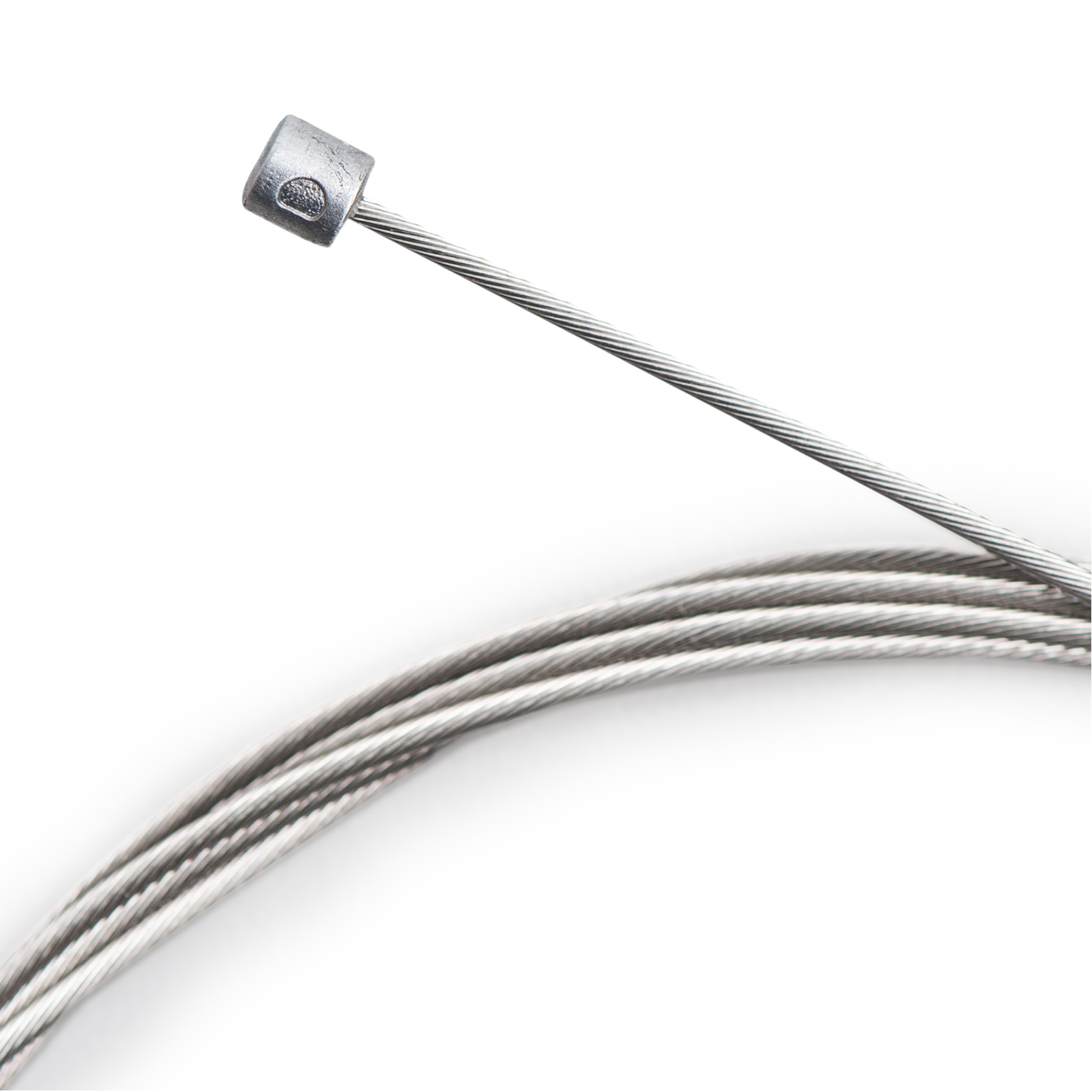 Picture of capgo Blue Line Shift Cable - 1.1 mm - Stainless Steel / Slick - 2200 mm - Campagnolo