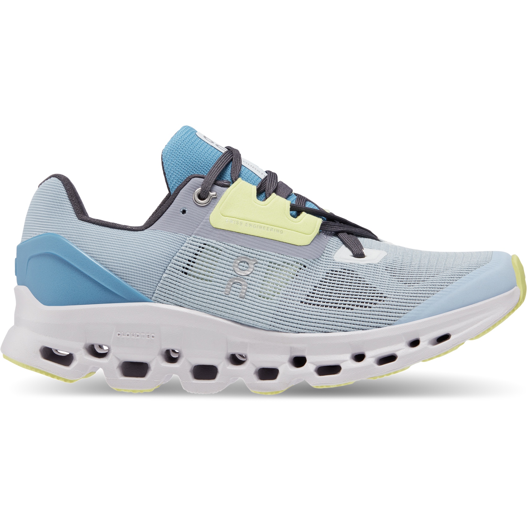 Picture of On Cloudstratus Running Shoes Women - Chambray &amp; Lavender
