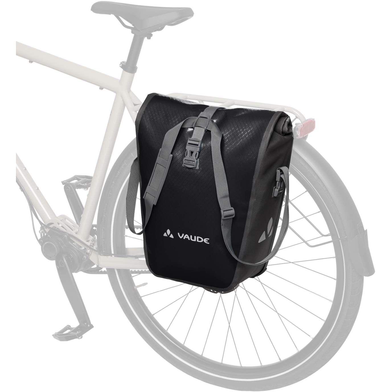 Vaude Aqua Back Bike Pannier (Pair) - 2x24L - black | BIKE24