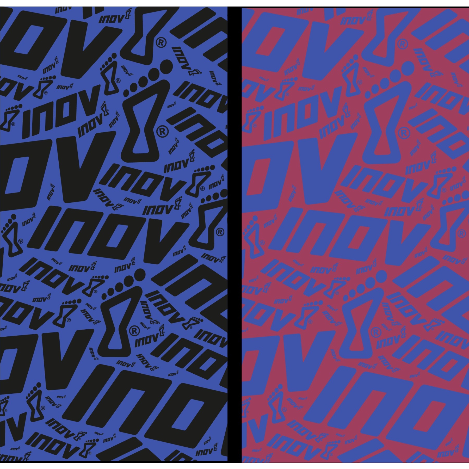 Produktbild von Inov-8 Wrag Multifunktionstuch (Doppelpack) - blau/schwarz pink/blau