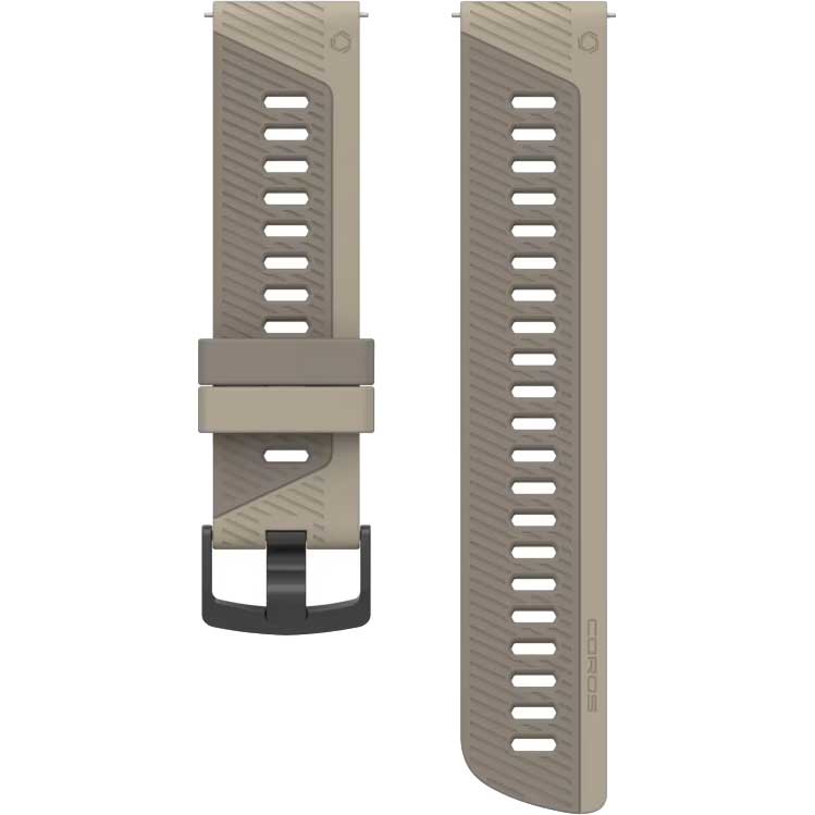 OVERSTEP Silikon-Armband Für Coros Apex 2/Pace 2 & Garmin Modelle – Weich, Atmungsaktiv, 20 Mm