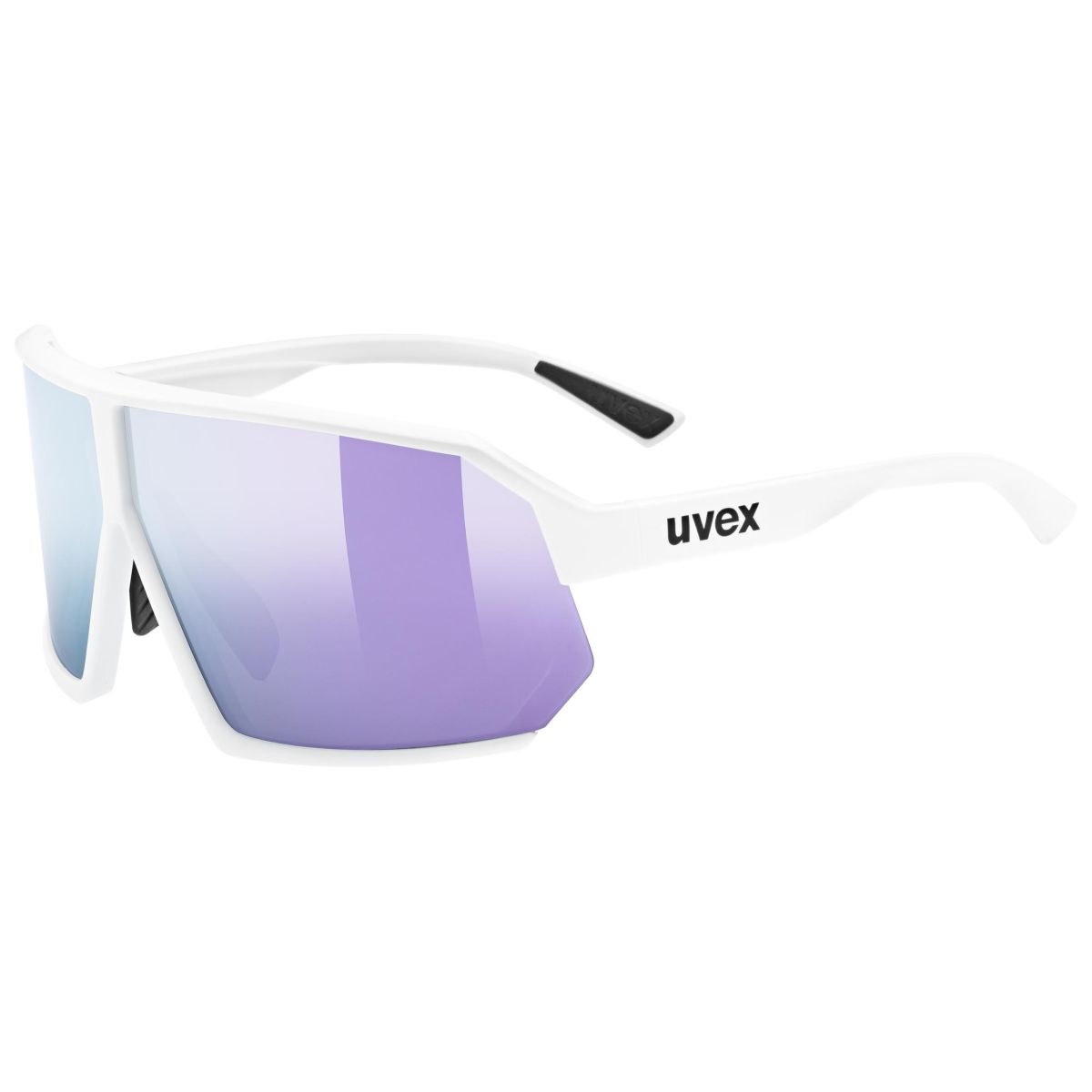 Picture of Uvex sportstyle 237 Glasses - white matt/mirror lavender