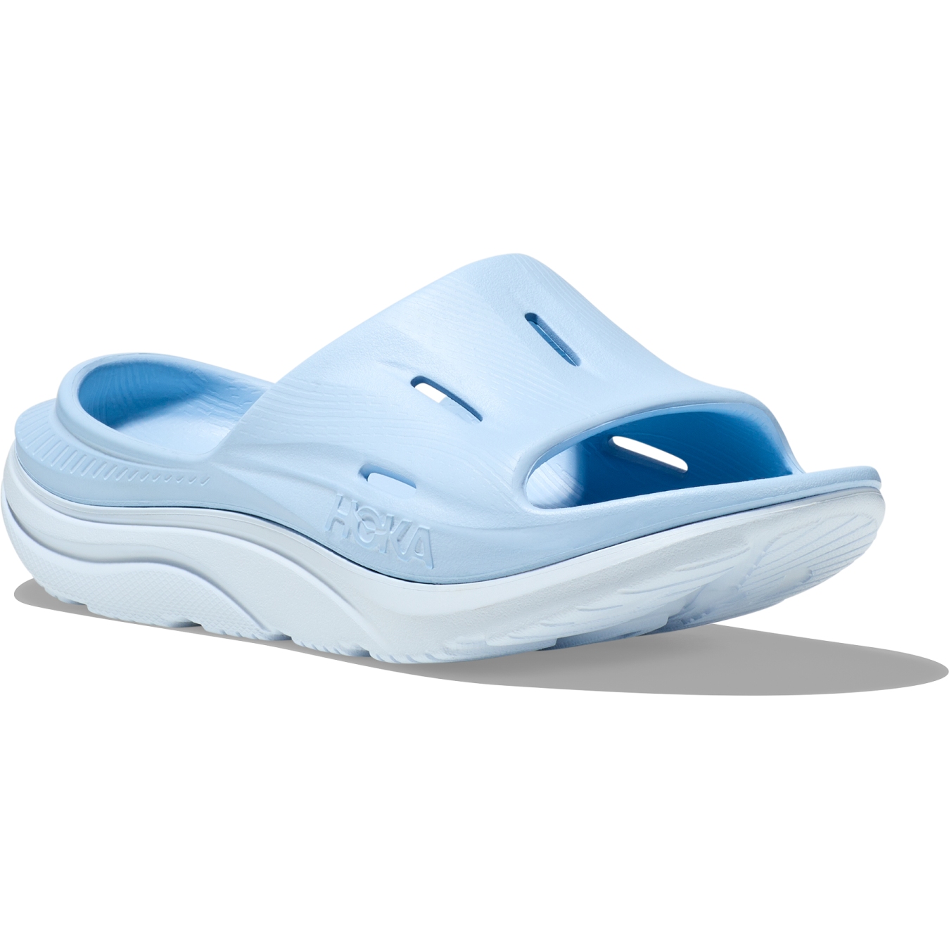 Hoka Ora Recovery Slide 3 Slippers Unisex EU 34 2 3 ice water airy blue