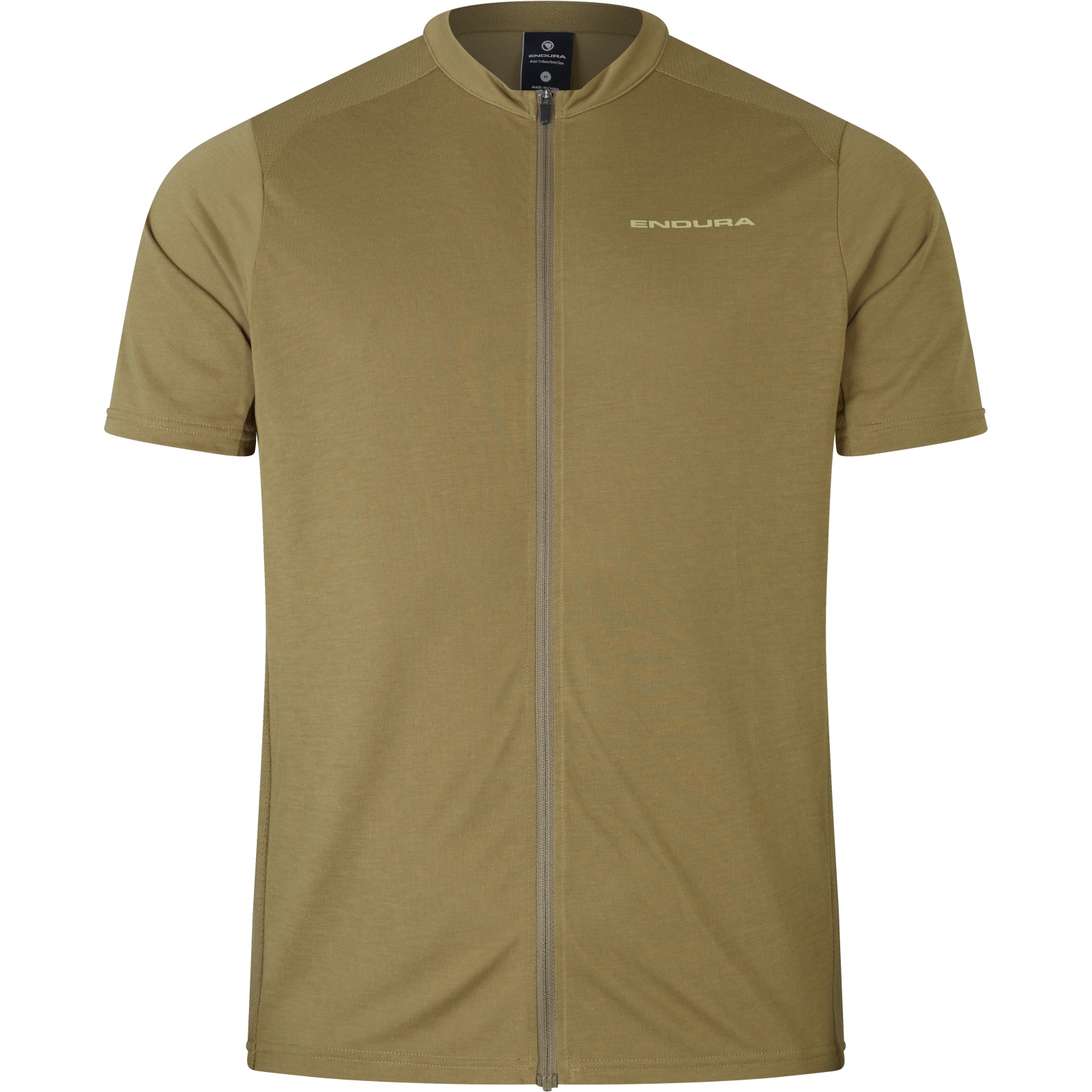 Produktbild von Endura Loop Zipped Kurzarmtrikot Herren - tweed green