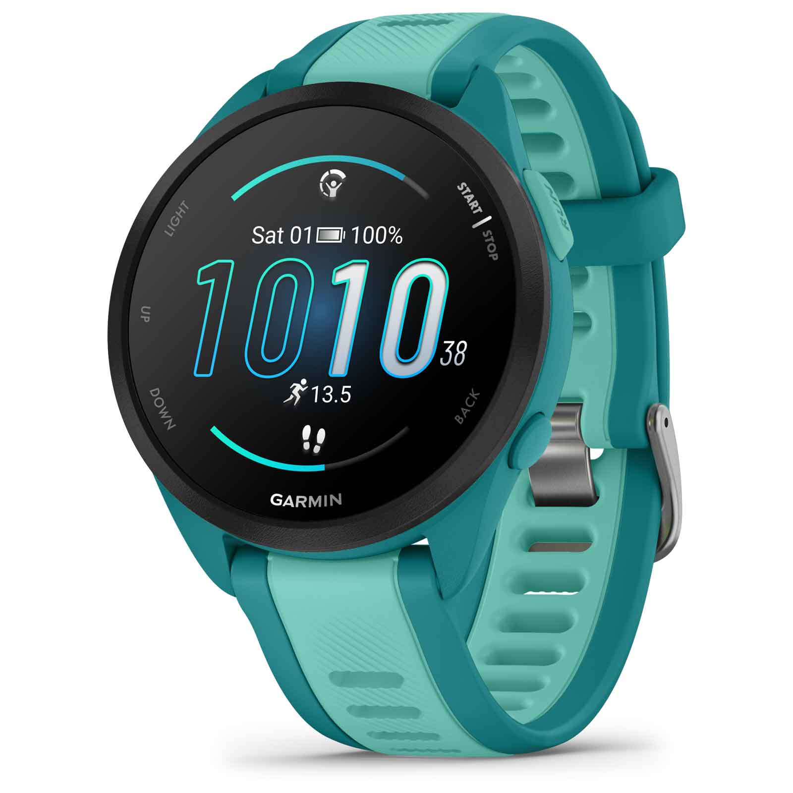 Picture of Garmin Forerunner 165 Music GPS Running Watch - Turquoise/Aqua