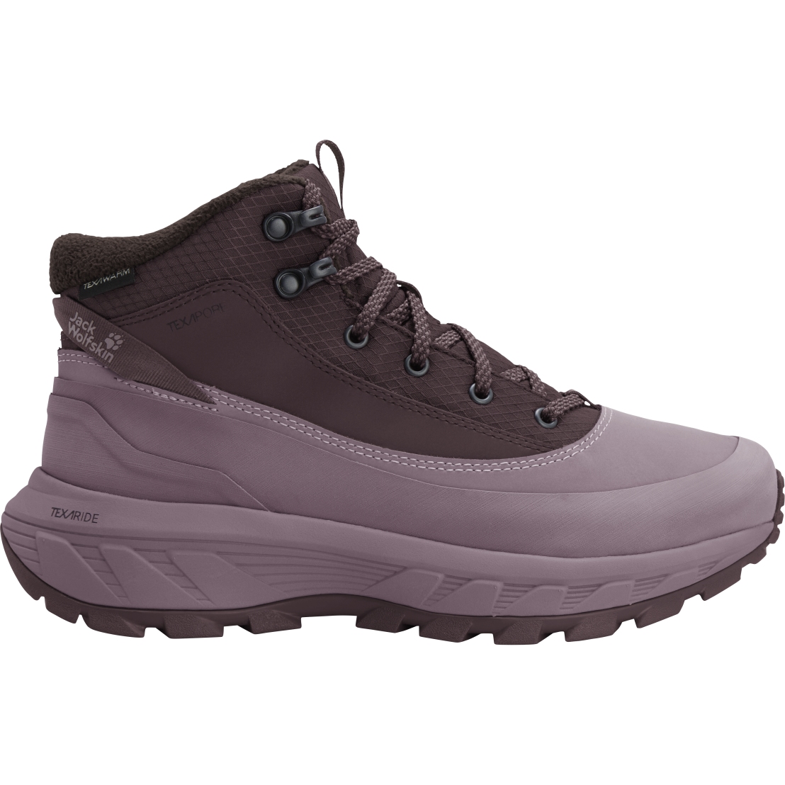 Jack Wolfskin Wild Quest Texapore Mid Shoes Women - sheer plum