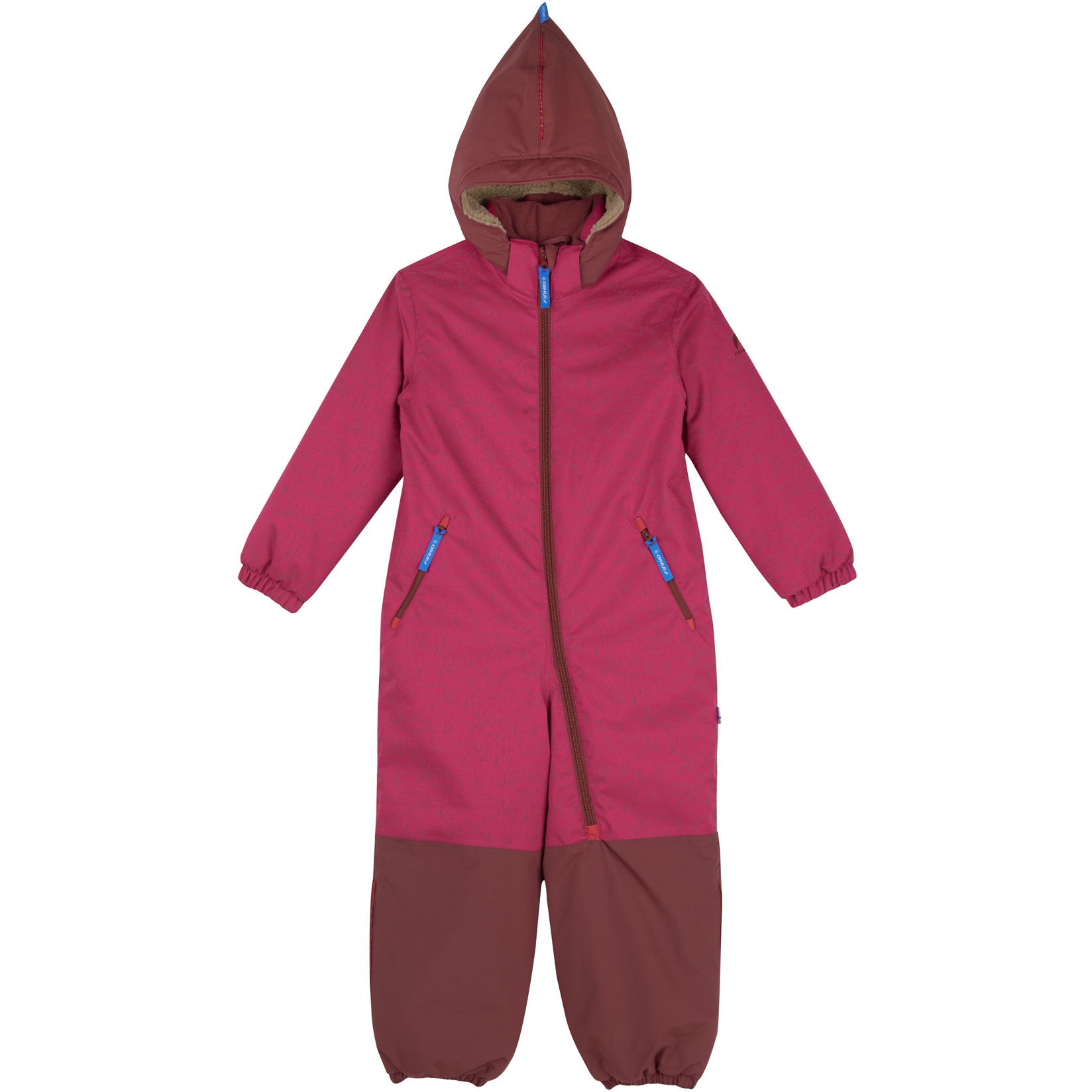 Picture of Finkid TURVA ICE Winter Overall Kids - raspberry/sable