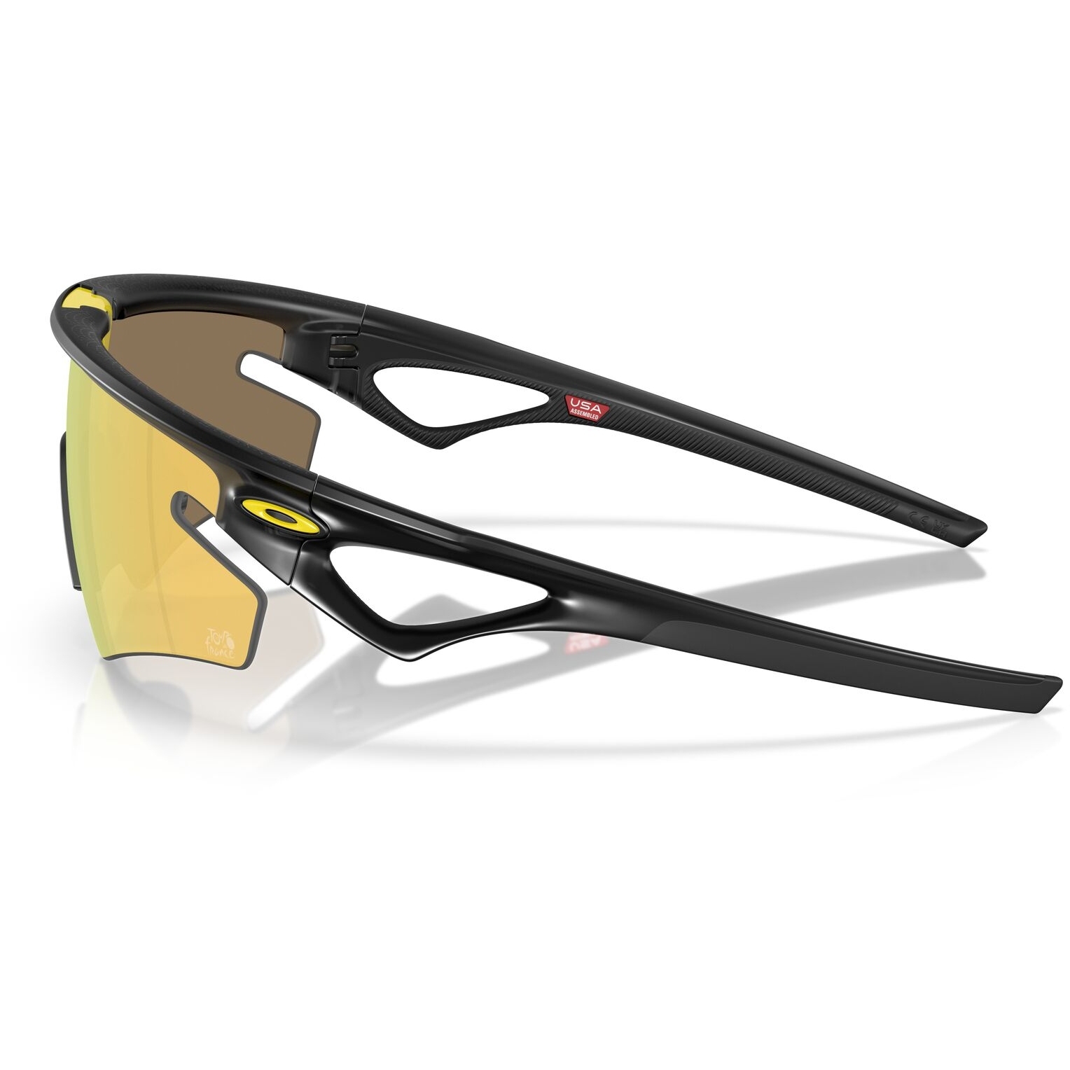 Oakley Sphaera Slash Glasses - 2025 Tour De France™ - Matte Black