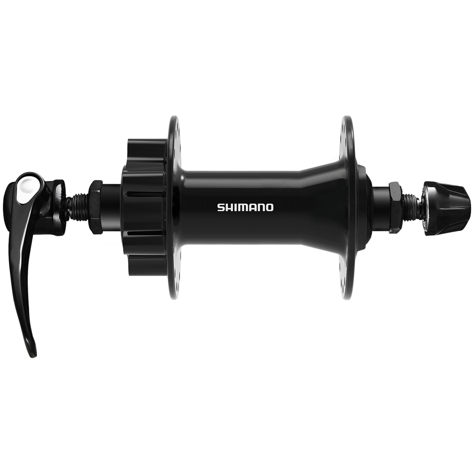 Shimano HB-QB400 Front Hub - 6-Bolt | QR 100 | BIKE24