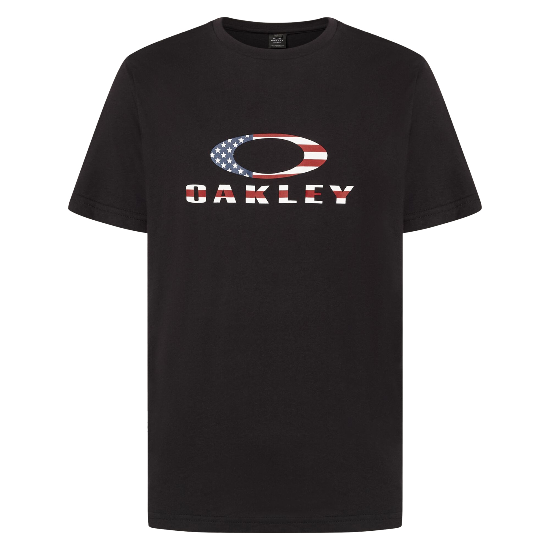 Photo produit de Oakley T-Shirt Homme - O Bark 2.0 - Noir/American Flag