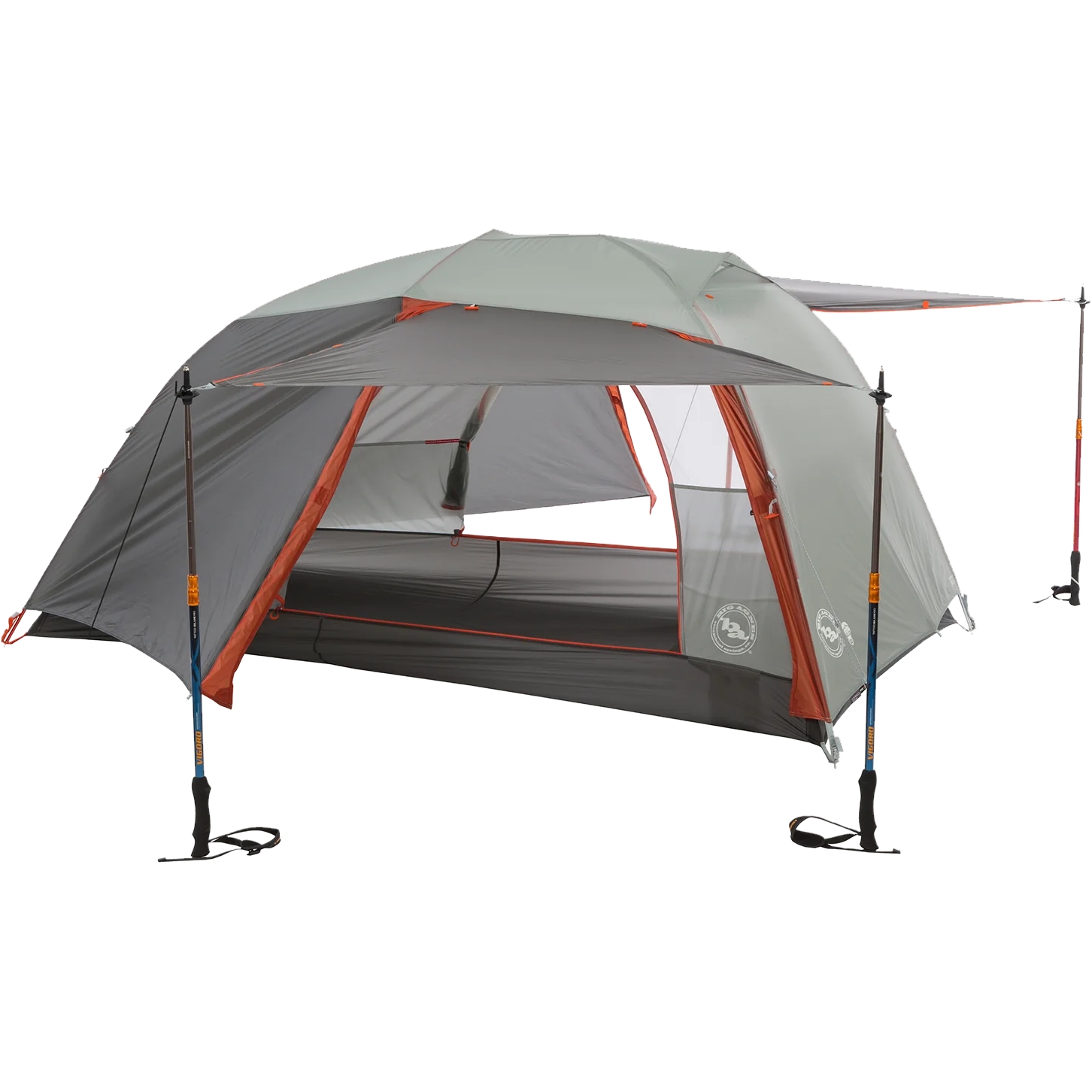 Big Agnes Copper Spur HV UL3 mtnGLO® Tent - silver/gray | BIKE24