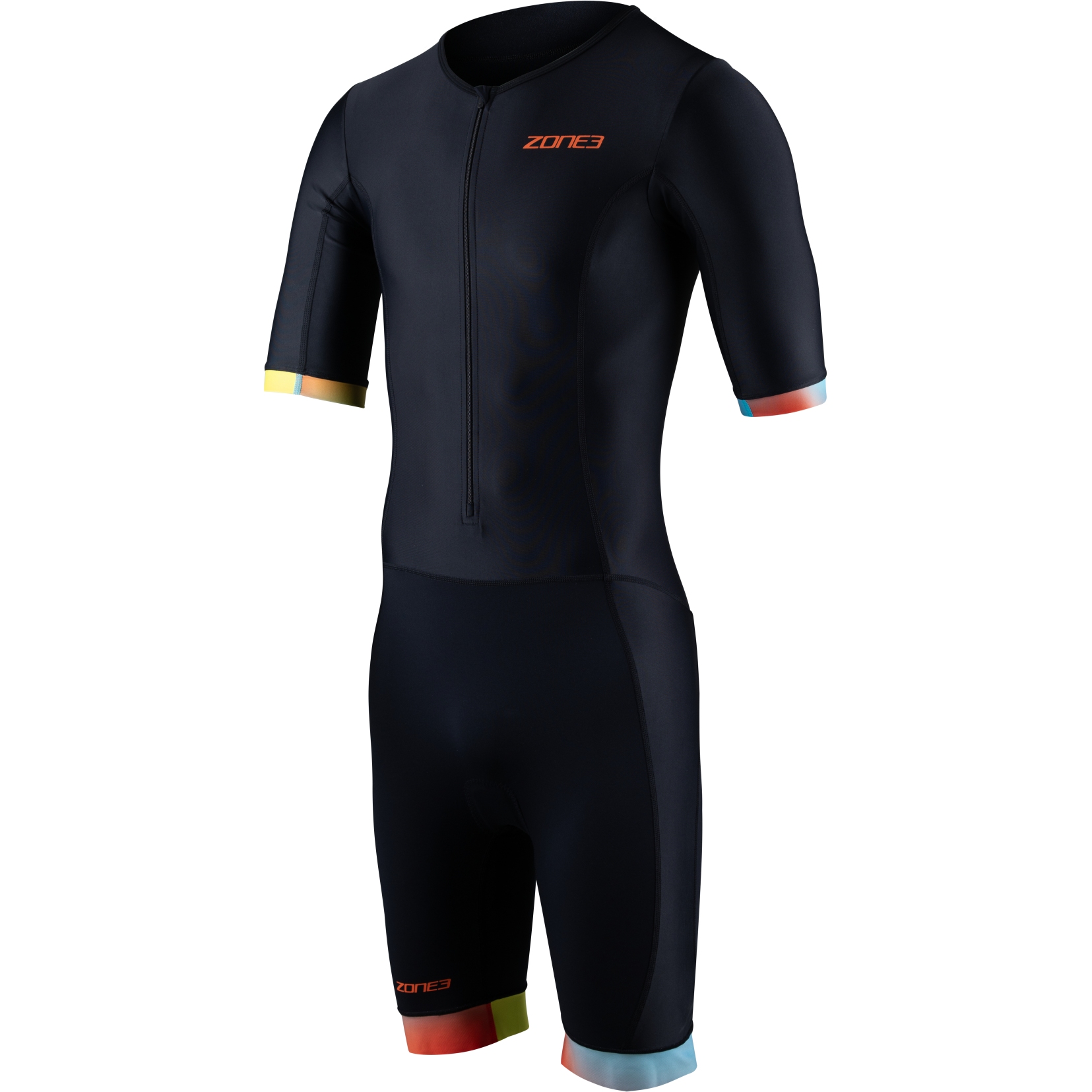 Photo produit de Zone3 Trisuit Manches Courtes Homme - Activate+ - noir/neon