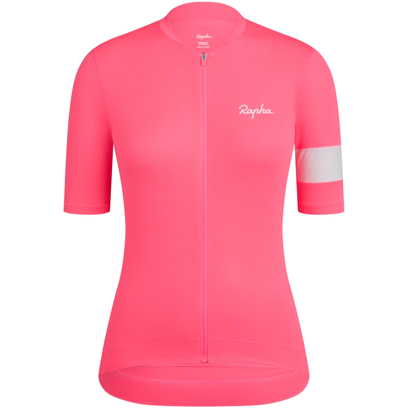 Produktbild von Rapha Core Lightweight Kurzarmtrikot Damen - high-vis pink/white alyssum
