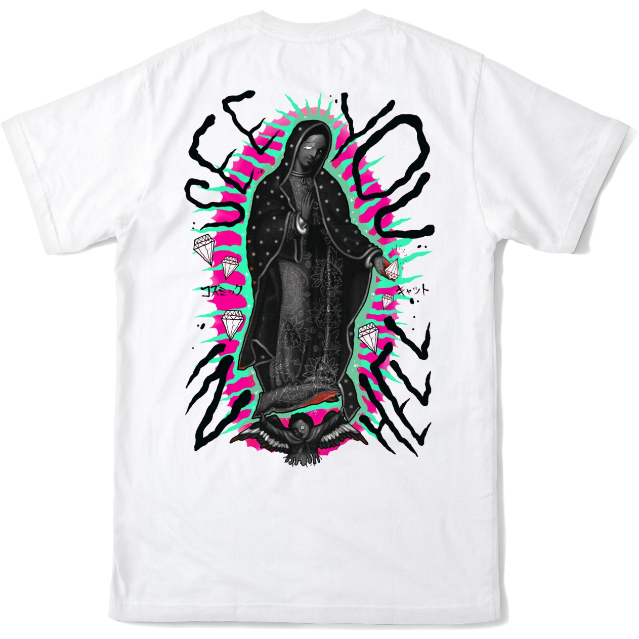 Bild von Loose Riders Graphic Tech T-Shirt Herren - See You In Hell White