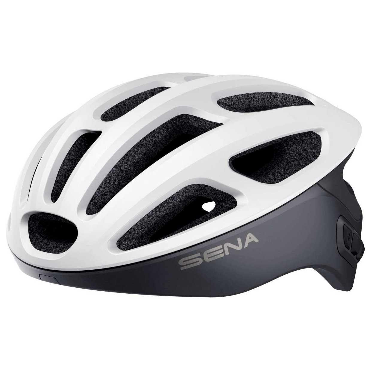 Productfoto van SENA R1 Smart Cycling Helmet - without FM Radio - Matte White
