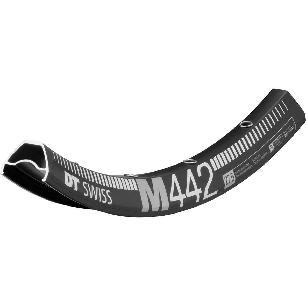 Image of DT Swiss M 442 - 27.5" Disc MTB Rim - black