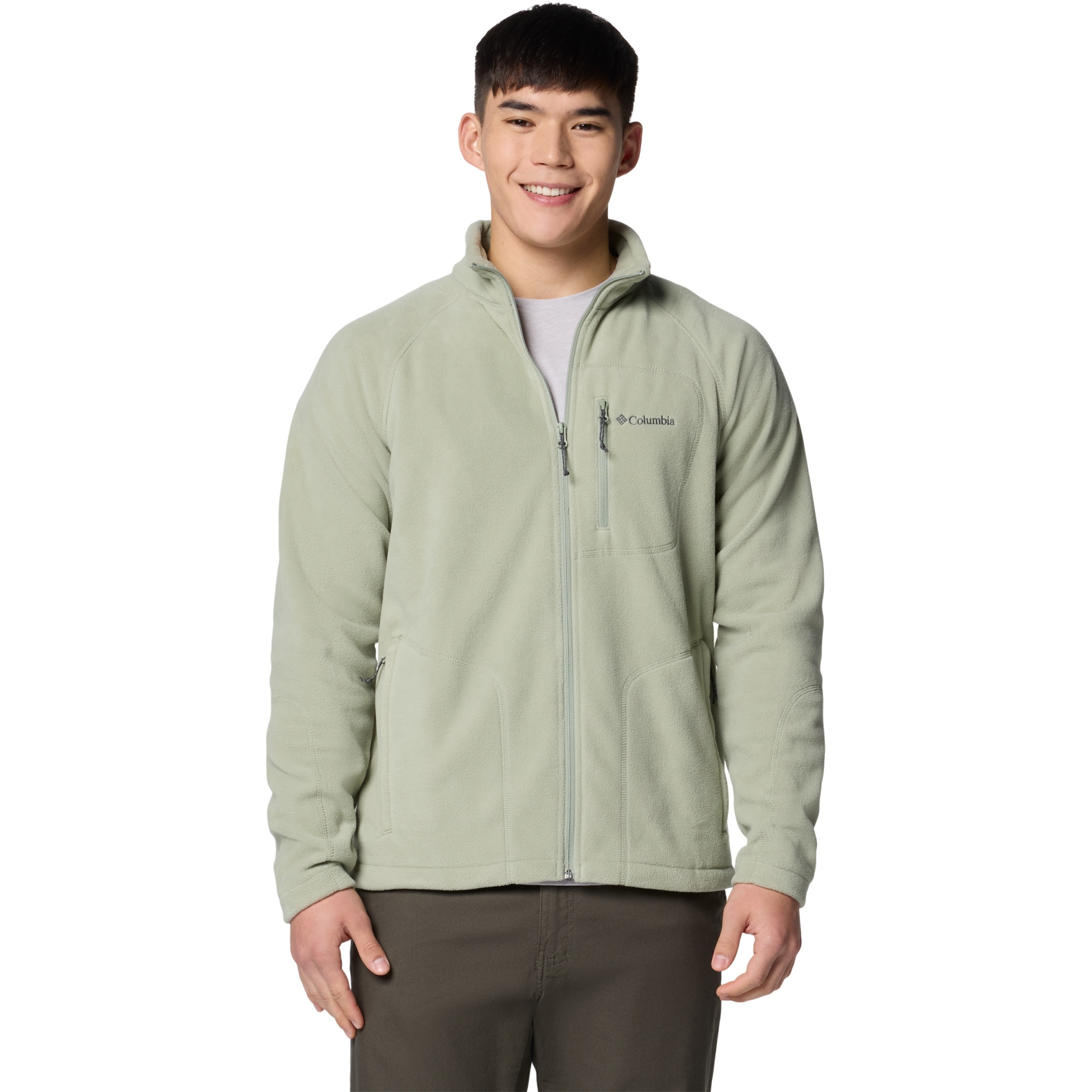 Produktbild von Columbia Fast Trek II Full Zip Fleecejacke Herren - Safari