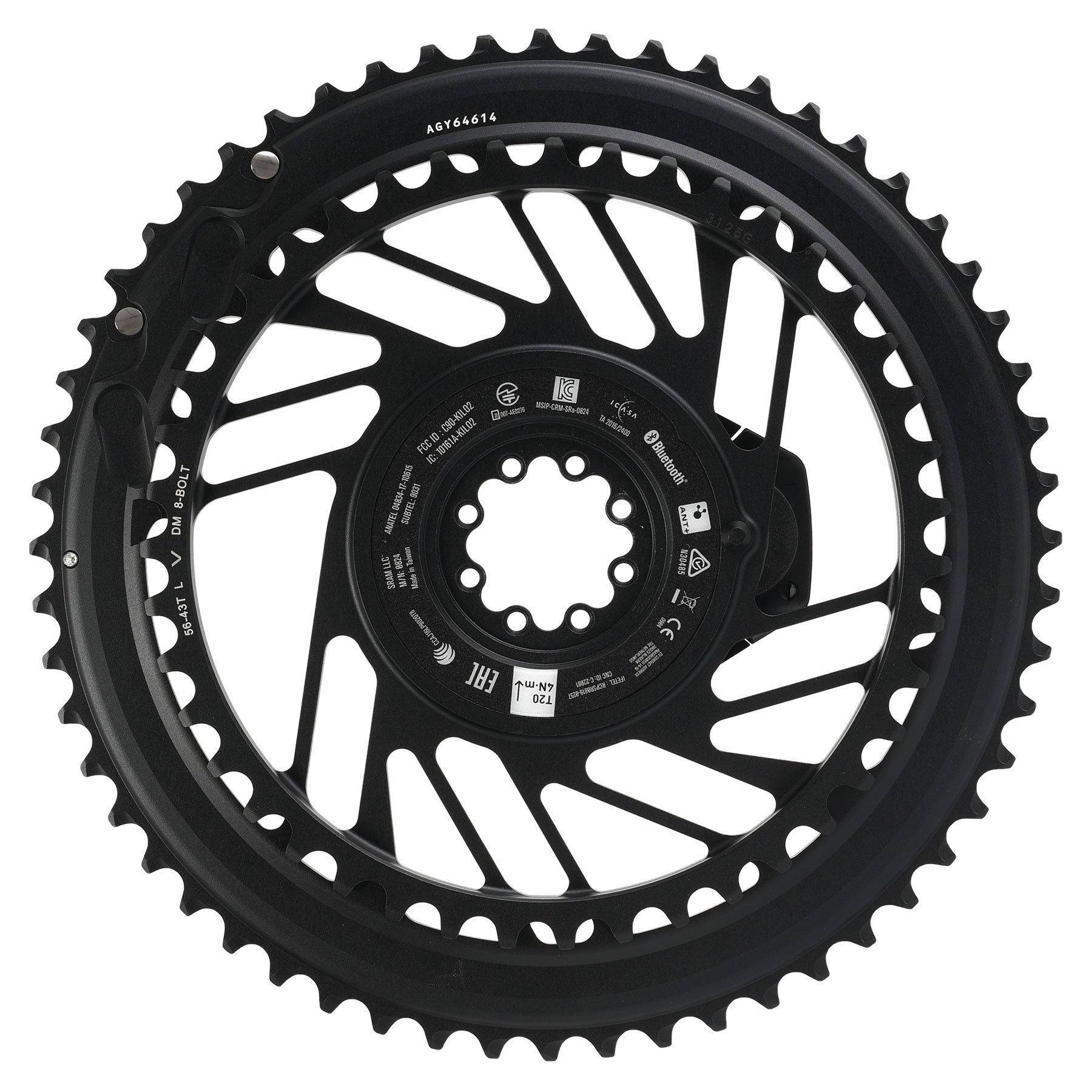 SRAM RED AXS Powermeter 2x Chainring Kit | Direct Mount | E1