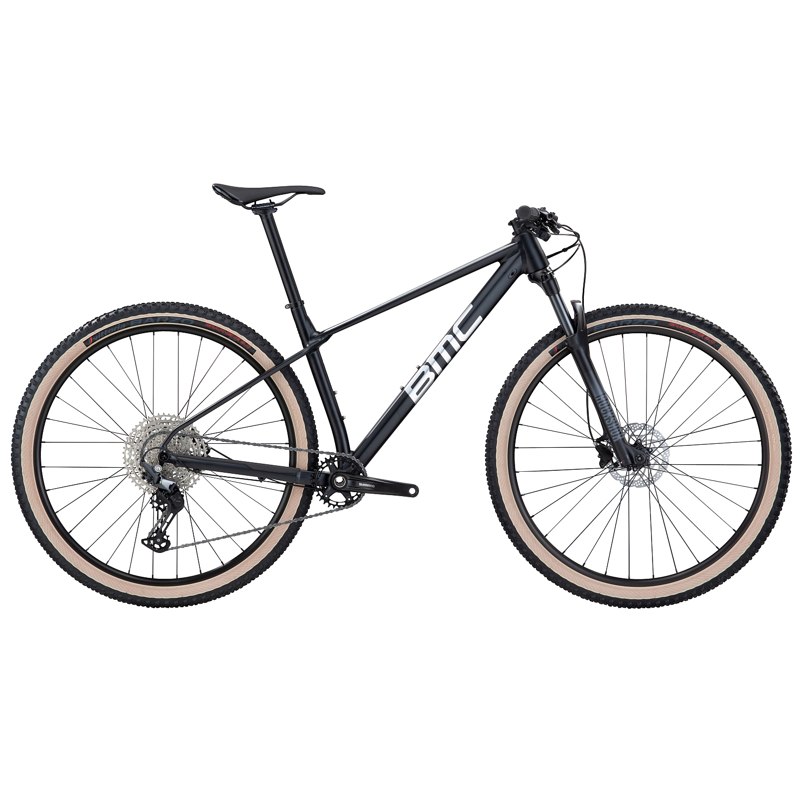 Image of BMC TWOSTROKE AL THREE - 29" Mountain Bike - 2023 - black / brushed alloy