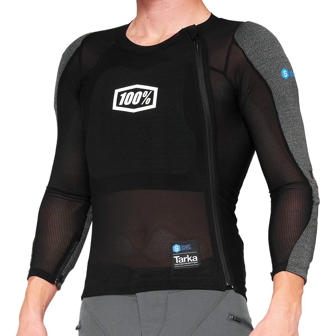 Image of 100% Tarka Long Sleeve Protection Vest - black