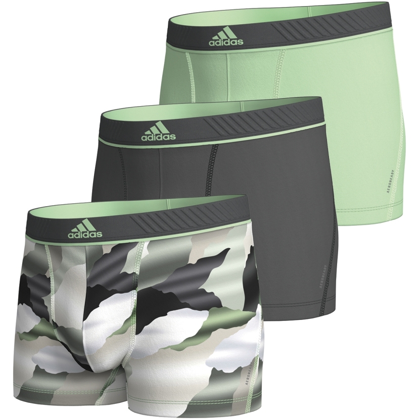 Picture of adidas Sports Underwear Active Trunk - 3 Pack - 935-assorted