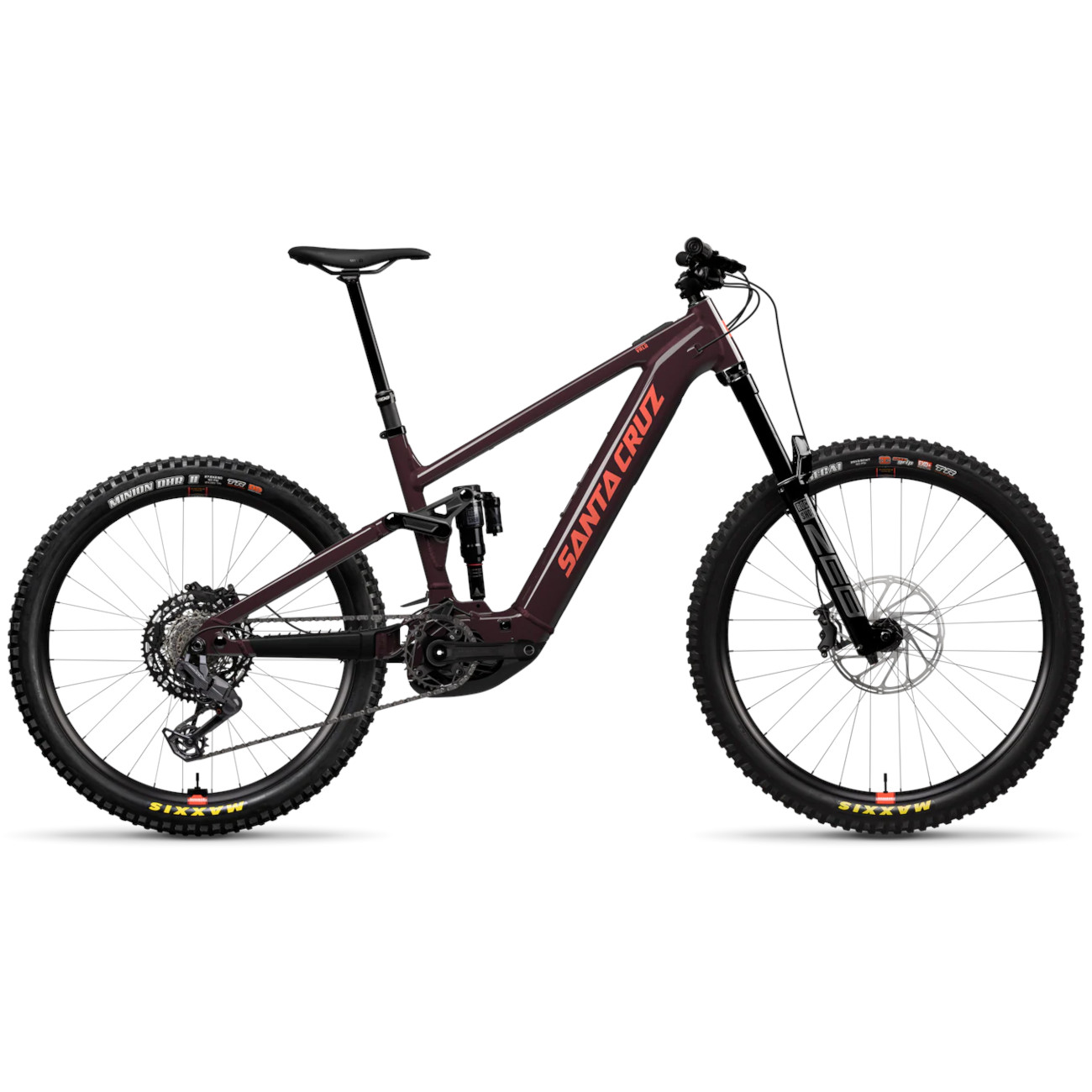 Santa Cruz VALA AL 70 Electric Mountain Bike 2026 gloss stormbringer  purple