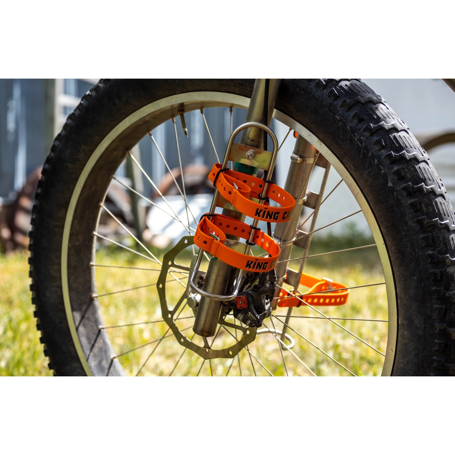 King Cage Manything Cage Solid Rod Gepäckhalterung + Halteriemen