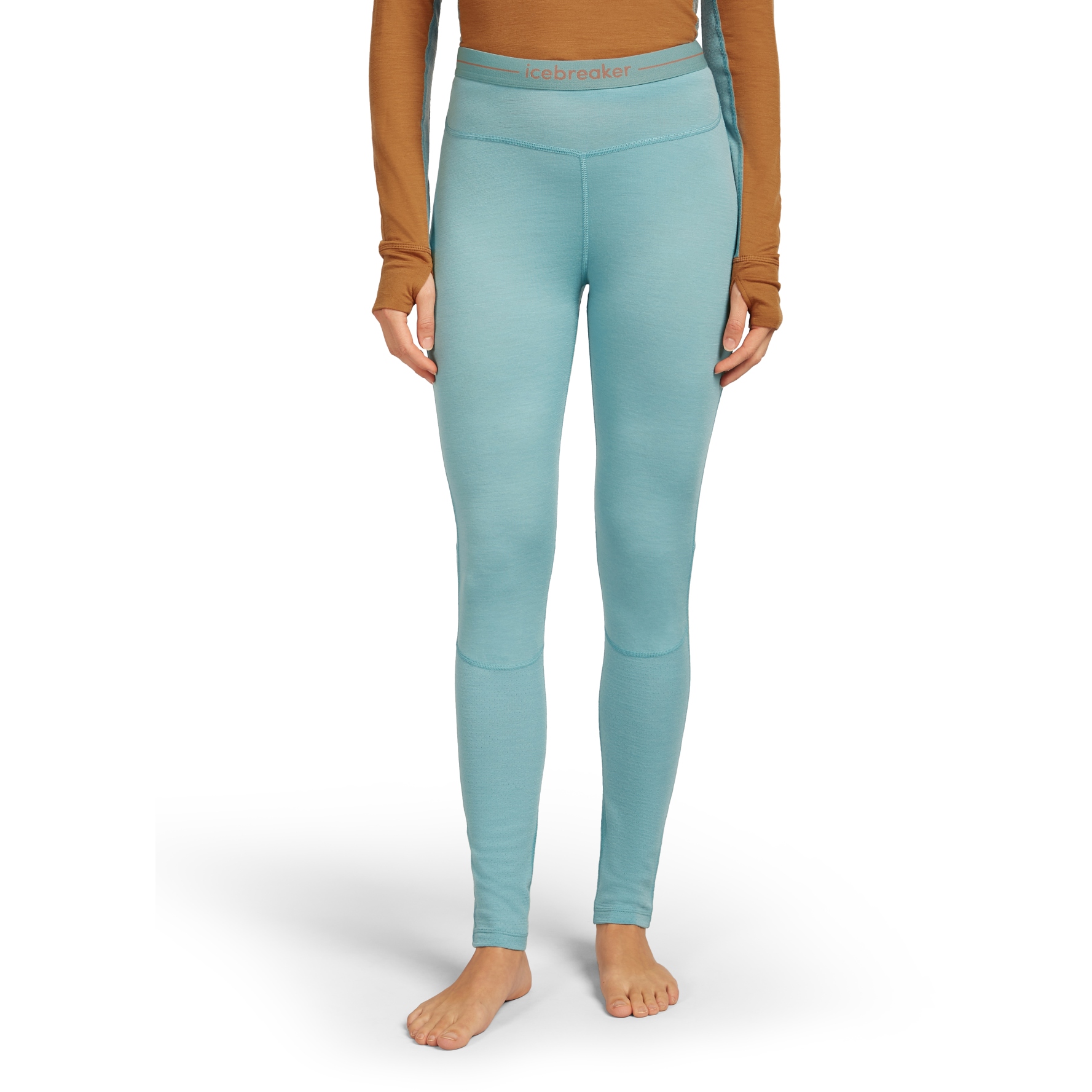 Produktbild von Icebreaker Merino 200 ZoneKnit™ Thermo-Leggings Damen - Hydro