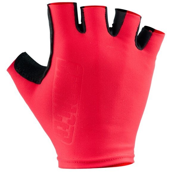 Picture of Bioracer Road Summer Shortfinger Cycling Gloves - red