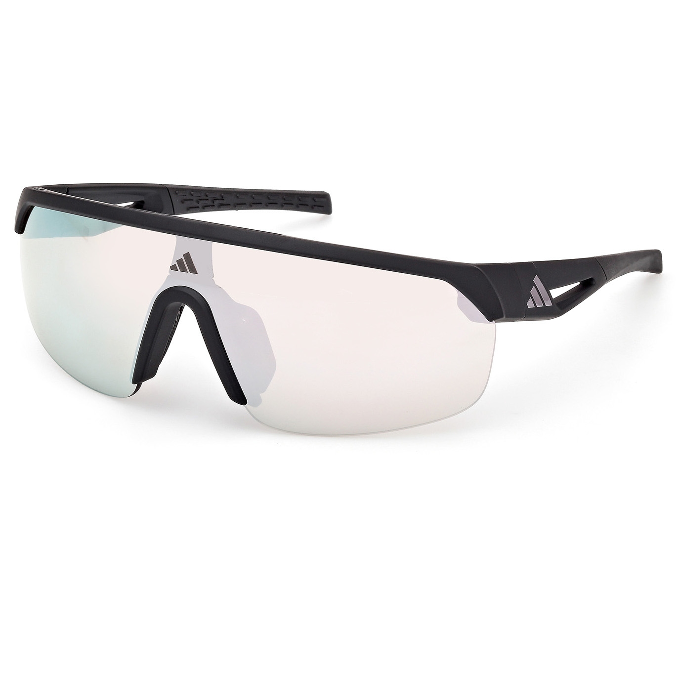 Produktbild von adidas SP0109 Brille - Matte Black / Contrast Mirror Brown