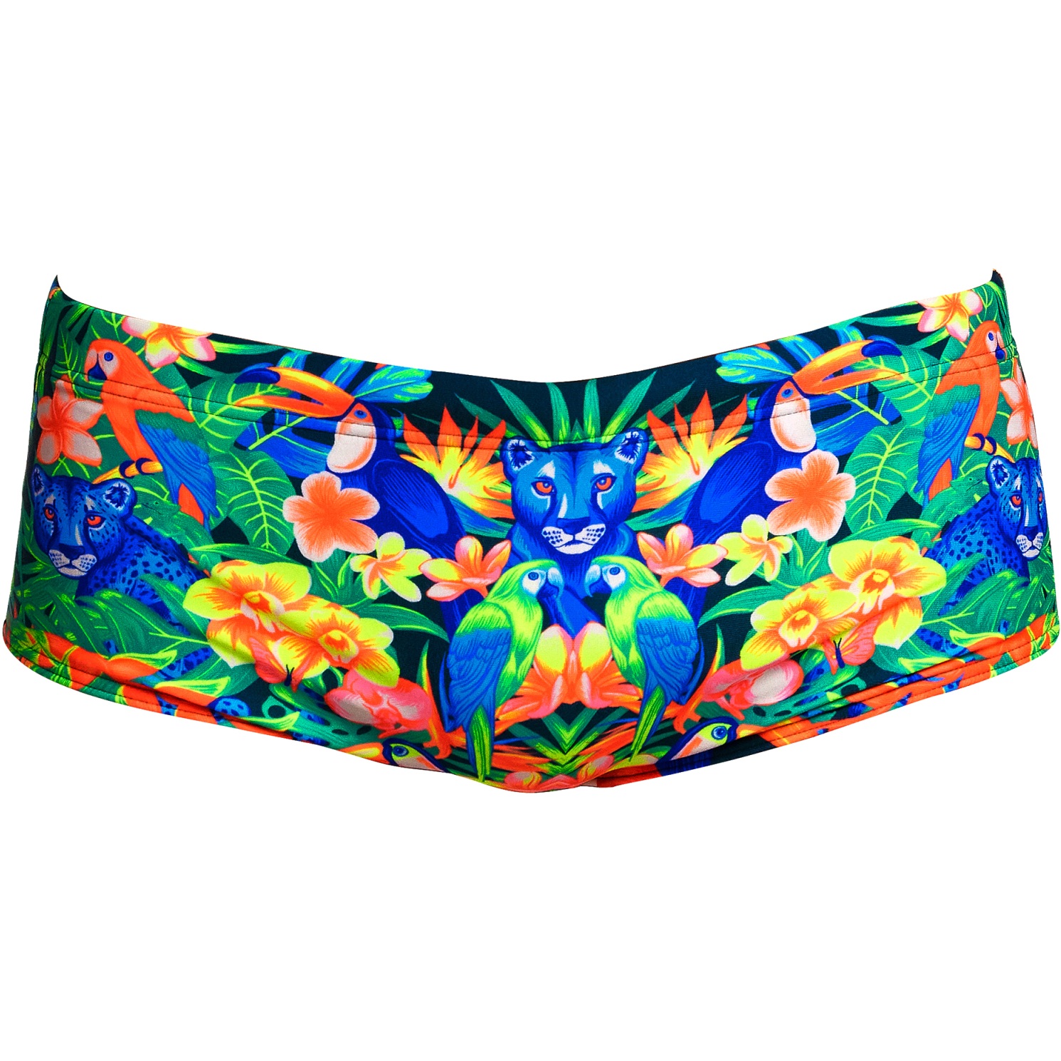 Picture of Funky Trunks Men&#039;s Sidewinder Trunks - Jungle Town