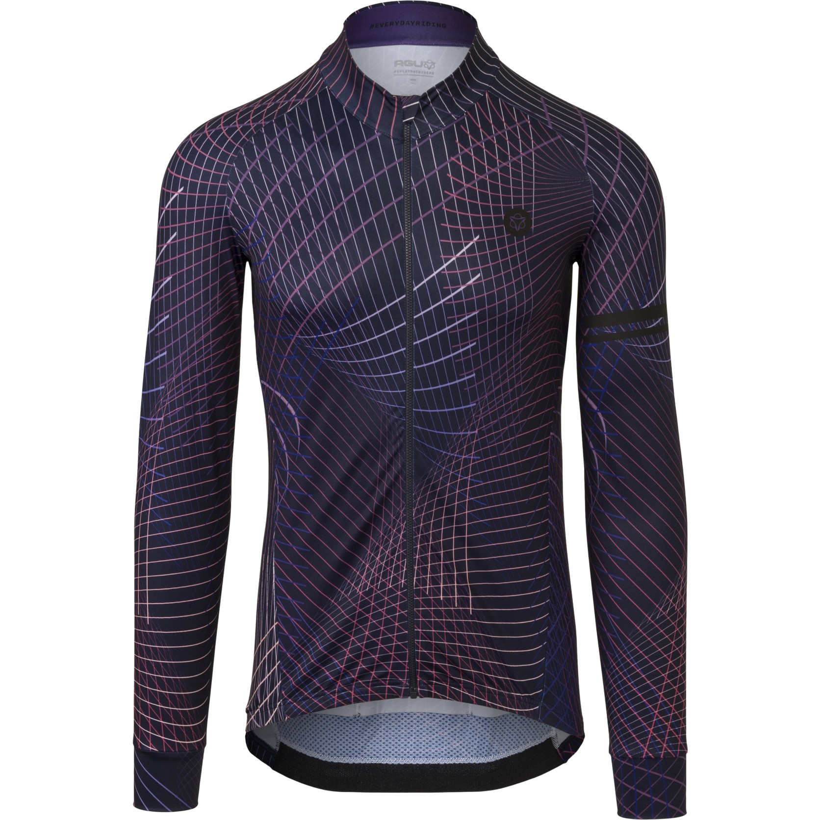 Bild von AGU Nocturnal Lines Performance Langarmtrikot Herren - purple velvet