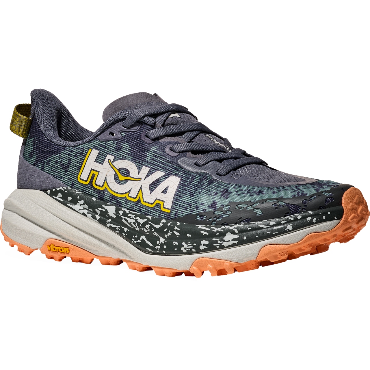 Produktbild von Hoka Speedgoat 6 Laufschuhe Damen - grey skies / cosmic grey
