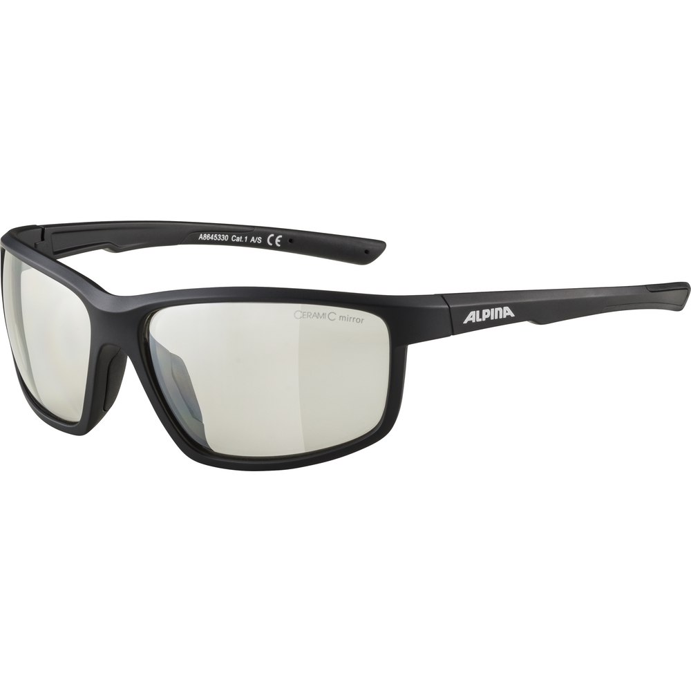 Productfoto van Alpina Defey Glasses - black matt / clear mirror