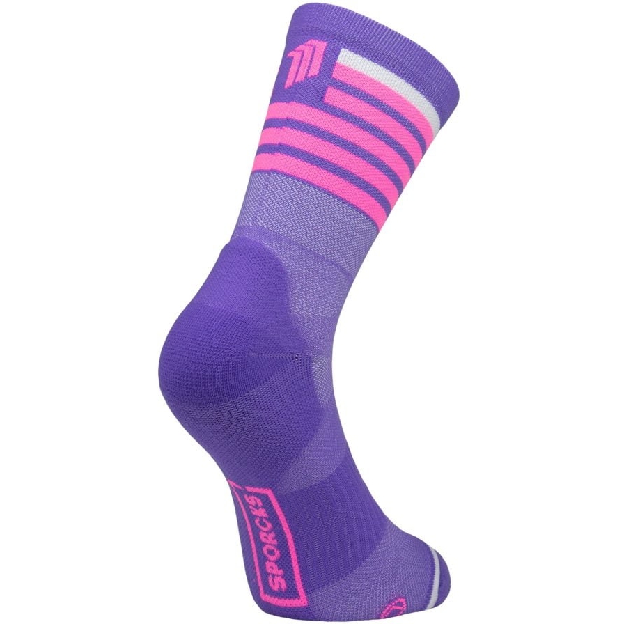 Picture of SPORCKS Triathlon Socks - Red Air Purple