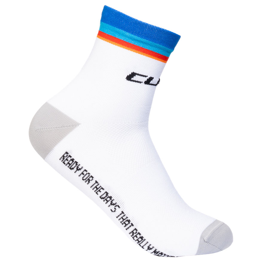 Produktbild von CUBE Road/XC Teamline Mid Cut Socken - weiß