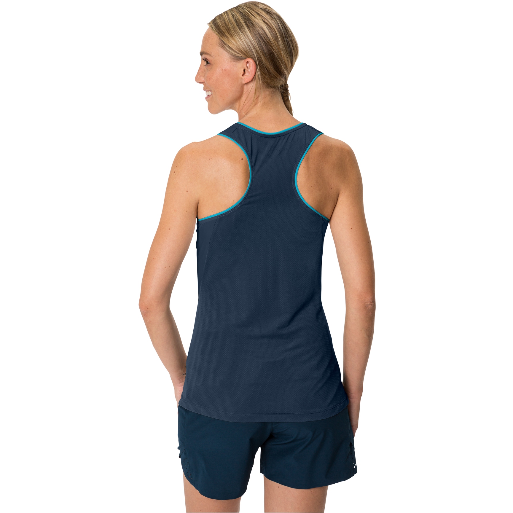 Vaude Scopi Shirt zonder Mouwen Dames pool